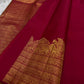 Rose Vermillion – Pure Kanchipuram Silk Saree
Reddish-Pink Body with Petite Gold Zari Buttas ✨
Regal Zari Border with Elephant & Peacock Motifs
Grand Rose Vermillion Pallu with Brocade Lattice

Silk Mark Certified, delivery in 2 weeks