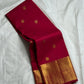Vermillion Glory — Deep Red • Pure Silk Kanchipuram Saree
Gold zari buttas with grand peacock borders & brocade pallu
Silk Mark Certified • Free USA Shipping • Ships in Two Weeks ✅