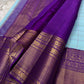 Aakasa Kattam — Pure Kanchipuram Silk Saree
Sky-aqua body with fine kattam checks in lemon and violet, adorned with silver-zari paisley buttas and contrast purple brocade borders.
Silk Mark Certified • Free Shipping within USA • Dispatch in 1 Week • Ships