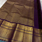 Vadamalli Lilac Kattam — Kanchipuram Pure Silk


Plum (Vadamalli) body • Rich gold zari diamond-jaal pallu

Royal mango–paisley borders with teal selvedge piping

Silk Mark Certified ✅  Free Shipping within USA ✅

Ships in Two Weeks | Dispatch in 1 W
