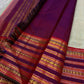 Pure silk kanchipuram grey with sampanga green vairaoosi with detailed ornate varisaipet border thandavalam zari , mayil Butta