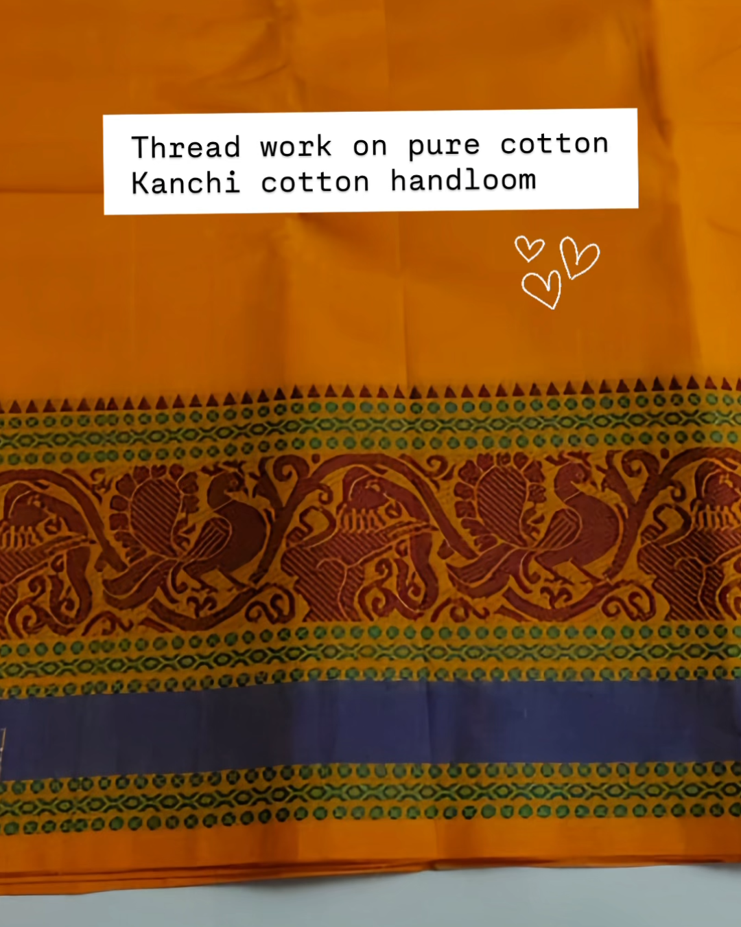 Fresh Off the Loom – Kanchi Cotton Thread Work Sarees
Soft • Lightweight •
$65 • Free Shipping within USA 2 weeks
