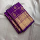 Amethyst Gandaberunda Kamalam – Pure Kanchipuram Silk Saree

Amethyst Purple Body with Zari Kattam Checks & Lotus Buttas

Grand Antique-Gold Borders with Gandaberunda & Peacock Motifs

Purple Zari Brocade Pallu

Silk Mark , ships in 2 weeks