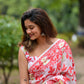 Jamdhani muslin silk saree and blouse set