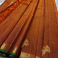 Rust Orange Yazhi Vairaoosi — Pure Silk Kanchipuram Saree
Rust orange body with fine vaira oosi lines and regal Yazhi zari motifs
Antique gold borders with green selvedge and grand brocade pallu ✨
Silk Mark Certified • Free USA Shipping • Ships in Two We