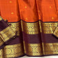 Rust Orange Mayil – Pure Korvai Kanchipuram Silk Saree
Grand jamuni Zari border rettapet &  pallu with rich traditional zari weaving
Silk Mark Certified, ships in 2 weeks blouse stitching available