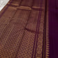 Lotus Glow — Pure Kanchipuram Silk Saree
Deep amethyst-purple with lotus buttas, peacock & elephant zari border
Silk Mark Certified ✅ | Free USA Shipping | Ships in Two Weeks ✅