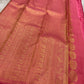 Vilva 🌸 – Pink Pure Kanchipuram Silk Saree with Golden Zari Leaf Motifs, Ornate Floral Border & Paisley Pallu | Silk Mark Certified

A pure silk Kanchipuram in a soft, elegant pink, Vilva is adorned with delicate golden zari leaf motifs.