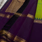 Sivakami ✨
Royal Aubergine & Parrot-Green Korvai Kanchipuram Pure Silk Saree
With Purple Thazampoo Reku Crown & Rettapet Mayil Zari Border
Grand Gold Brocade Pallu with Temple-Inspired Detailing
Silk Mark Certified | Handloom Heirloom Elegance