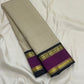 Biscuit Beige Amethyst — Pure Silk Kanchipuram (Handloom)
Micro kattam checks in biscuit-beige with amethyst korvai borders & black selvedge
Silk Mark Certified • Free USA Shipping • Ships in 1 Week (2 Weeks with stitching) ✅