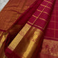 Leelavati Kattam Red
Kumkum-Red Kanchipuram Silk Saree
Zari Kattam Checks & Elephant Procession Border