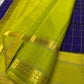 Neelam Parrot Pachai — Pure Kanchipuram Silk Saree
Royal blue body with gold kattam checks & parrot-green korvai border
Silk Mark Certified ✅ | Free USA Shipping | Ships in Two Weeks ✅