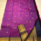 Vadamalli Svarnam • Pure Silk Kanchipuram Saree
Royal purple body with gold lion borders & brocade pallu
Silk Mark Certified • Free USA Shipping • Ships in Two Weeks ✅