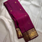 Mythili – Deep Pink Kanchipuram Silk Saree with Kamalam Buttas
Intricately woven with Vanasringaram motifs in a regal brown border
A heritage drape featuring elephants, peacocks & Rudhraksham