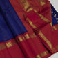💎 Sapphire Rouge Oosi Kattam — Pure Kanchipuram Silk Saree
Royal sapphire-blue body with fine oosi-kattam checks and contrast rouge-red borders in antique-gold zari
Silk Mark Certified • Free Shipping within USA • Ships in Two Weeks •
