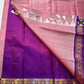 Rose Blush Coin Butta
Pure Silk Kanchipuram Saree
Honey-Pink Body with Gold Coin Buttas
Contrast Royal-Purple Korvai Border & Grand Zari Pallu
Silk Mark Certified | Fall & Pico Done | ships in 2 weeks ✅