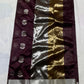 Pure silk Chanderi handloom coffee brown with sona roopa motif saree