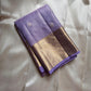 ✨ Lilac Vairaoosi — Pure Silk Kanchipuram Saree ✨
Pastel lilac body with vairaoosi pin-stripes and self-zari buttas, finished with antique-gold brocade borders and matching pallu.
Silk Mark Certified ✅ • Free Shipping within USA 🇺🇸 • Ships in 1 Week ✅