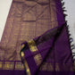 Kalika Purple — Pure Silk Kanchipuram Saree
Royal Purple with Gold Coin & Kalika Paisley Zari Buttas | Annapakshi Panel Border | Brocade Pallu
**Silk Mark Certified ✅ •ships in 2 weeks