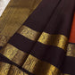 Amudham — Rust Orange Pure Silk Kanchipuram
Rust-orange body with golden paisley buttas & coffee-brown zari borders ✨
Silk Mark Certified • Free Shipping USA • Ships in Two Weeks ✅