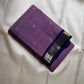 Anuragini: Lilac Mist Pure Silk Kanchipuram Saree with Dainty Gold Buttas
Deep Navy Contrast Temple Borders & grid  Zari  Pallu, Silk Mark Certified ✅
Free Shipping within USA | Ships in Two Weeks 🇺🇸