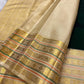 Maragatham 💚✨ – Emerald Green Pure Kanchipuram Silk Saree with Handwoven Gold Peacock Buttas 🦚, Ivory-Gold Varisaipet Zari Border 🌿💛 & Ornate Traditional Pallu with Hand-Knotted Tassels 🎀