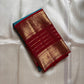 Janaki ✨
Rama Blue Pure Kanchipuram Silk Saree
With Vermilion Red Rettapet peacock Border
Gold Zari lines & beautiful Pallu
Silk Mark Certified | Handloom Heritage