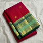 ✨ Tarakha — Rani-Pink & Mint-Pachai Korvai Kanchipuram ✨
Pure Silk | Gold Zari Surya Buttas | Mint Brocade Pallu | Contrast Blouse
Silk Mark Certified ✅ | Free USA Shipping ✅ | Ships in 1 Week ✅