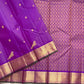 Kili Kanjivaram vairaoosi Lavender – Pure Kanchipuram Silk Saree
Lavender body with kili (parrot) & coin buttas; vairaoosi 
zari border l; rich floral pallu
Silk Mark Certified | Blouse Piece Included …pls refer description