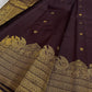Svaroopam Brown
Temple Procession Kanchipuram Silk Saree
Antique Gold Zari-Woven Heritage Heirloom