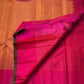 Peacock Arch Zari Kattam — Pure Silk Kanchipuram Saree
Magenta–Rani pink body with fine zari kattam checks & gold peacock motifs • Rust-orange brocade pallu with grand zari weave • Contrast selvedge & rich korvai borders
✨ Silk Mark Cert • Fall & Pico ✅