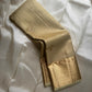 Hamsini — Cream & Gold Kanchipuram Pure Silk Saree
Featuring Exquisite Vairaoosi Zari with Peacock & Kamalam Motifs
Raised, Embossed Zari Adding Dimension and Shine
Thick Mayil-Kann Border with Luxurious Lustre & stunning border , silk mark certified