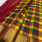 Manjal–Kumkumam Paalum pazhamum Kattam | Pure Silk Kanchipuram


Haldi Yellow • Kumkum Red • Tulasi Green Paalum-Pazhamum Checks

Korvai Maroon Border • Rich Gold Zari • seer Zari Pallu with Tassels

Silk Mark Certified • Free Shipping within USA 2 weeks