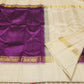 Ivory Plum ✨ – Pure Kanchipuram Silk Saree
Ivory Silk Body with Smooth Finish
Plum-Purple Contrast Border with Gold Zari Motifs
Temple-Inspired Edging & Rich Plum Pallu

Silk Mark Certified, delivery in 2 weeks