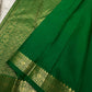Small Border Pachai | Pure Kanchipuram Silk Saree
Temple green elegance with petite zari buttas & fine korvai border ✨
Silk Mark Certified • Free USA Shipping • Ships in Two Weeks