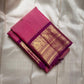 A dazzling blend of pink and purple silk, enriched with golden zari for a look that’s both festive and feminine.