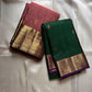 Marakatha Valli ✨ – Pure Kanchipuram Silk Saree
Emerald Green Body with Fine Zari Buttas
Royal Purple Korvai Border with Gold Zari Motifs
Majestic Purple Pallu with Rich Gold Zari Brocade
Silk Mark Certified | Fall & Pico Done | Blouse Stitching ($30) |