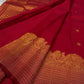Svaroopam Red
Kumkum-Red Kanchipuram Silk Saree
Zari-Woven Peacock Procession Heirloom