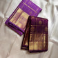 Nayaki ✨ — Lavender Pure Kanchipuram Silk Saree
With Zari Kattam Checks Across the Lustrous Body
Interspersed Floral Buttas in Gleaming Gold Zari
Majestic Peacock Motif Border in Heritage Weave
Grand Lavender Pallu with Rich Zari Brocade Artistry