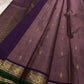 Padmika – Graceful Pink Zari Kattam Kanchipuram Silk Saree with Majestic Purple Vanasringaram Border & Green Selvedge