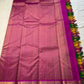 Pallavi – Kanchipuram Paalum pazhamum checks/ Zari kattam  Silk Saree in Turmeric, Mango, Leaf Green & Beetroot Pink Checks.
Finished with a vibrant magenta border and rich gold zari pallu.
