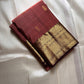 Blush Radiance ✨ – Pure Kanchipuram Silk Saree
Rose Pink Body with Fine Zari Checks & Paisley Buttas
Broad Golden Zari Border with Chocolate Selvedge
Rich Chocolate Brown Pallu with Intricate Gold Brocade
Silk Mark Certified | Fall & Pico Done |
