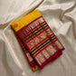 Bhavya – Mustard & Maroon Kanchipuram Pure Silk Saree
Featuring Lotus & hamsa  Motifs in Luxurious Sonaroopa Zari
A Timeless Elegance Woven for Celebrations and Special Moments