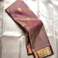 Rosewood Mayil
Antique Zari Palms in Regal Gold
A Handloom Kanchipuram Woven in Quiet Royalty