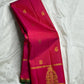 Magenta Mayuram — Pure Kanchipuram Silk Saree ✨
Rani Pink Body with Gold Paisley Buttas & Temple Vriksha Motif 🌸
Silk Mark Certified • free shipping within Usa ,ships in two weeks