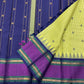 Chartreuse Royal Blue Purple Kattam • Pure Silk Kanchipuram Saree
Neon Chartreuse Checks with Silk-Thread Buttas • Royal Blue Pallu & Amethyst Borders
Silk Mark Certified • Free USA Shipping • Ships in Two Weeks ✅