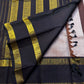 Ash Rose Butta — Pure Silk Kanchipuram

• Dusty ash-rose body with gold buttas

• Inky-black broad borders with antique-gold zari

• Black contrast pallu with zari stripe panels & tassels

• Silk Mark Certified • Ships in Two Weeks • Free Shipping within