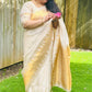 Ivory Glow ✨ – Soft Banarasi Silk Saree
Elegant Ivory Body with Lustrous Sheen
Gold Zari Lightning Border for Festive Radiance
Onam Special Edition – Traditional & Timeless
Silk Mark Certified | Free USA Shipping | Ready to Ship