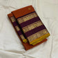 Rust Orange Varisaipet Mayil Chakram – Korvai Kanchipuram Silk Saree
Rust-orange body with gold chakram & peacock buttas
Vadamalli korvai border with varisaipet stripes & elephant motifs
Rich zari-brocade pallu | Contrast vadamalli blouse | silk mark