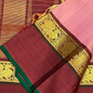 Arakku Rose — Pure Silk Kanchipuram Saree
Dusty-Rose Kattam Body • Arakku-Maroon Korvai Border • Antique-Gold Yali Zari • Grand Maroon Pallu
Matching Arakku Blouse • Silk Mark Certified • Free USA Shipping • ships in two weeks